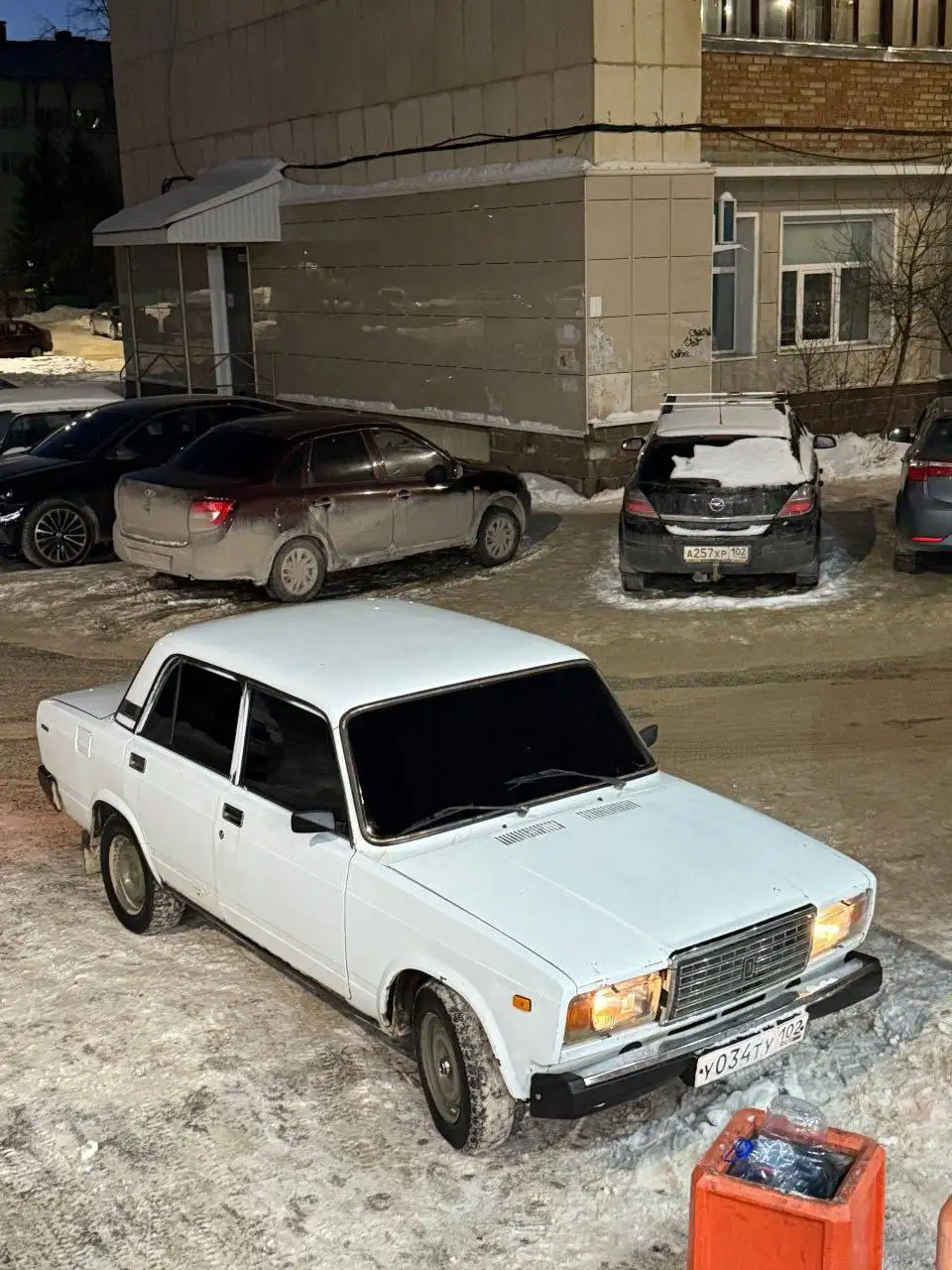 Продажа ВАЗ 2107 карбюратор в белом цвете - Легковые автомобили (Авто) в Уфа