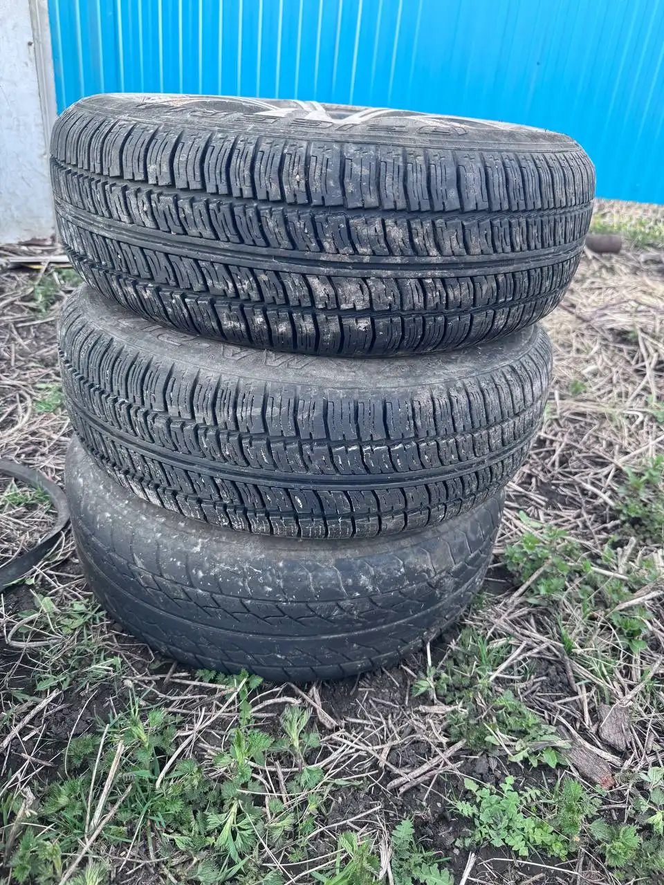 Комплект дисков Р14 на ВАЗ с резиной - Диски и резина (Запчасти) в Уфа