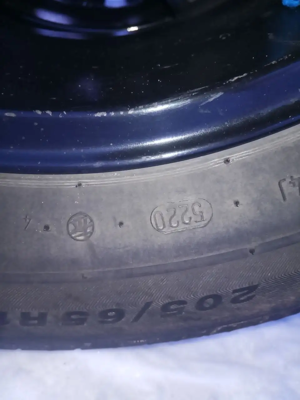 Колесный диск K&K Андора 6x15/5x114.3 D60.1 ET39 Алмаз черный с резиной 205/65R15 - Колесные диски и шины (Авто) в Уфа
