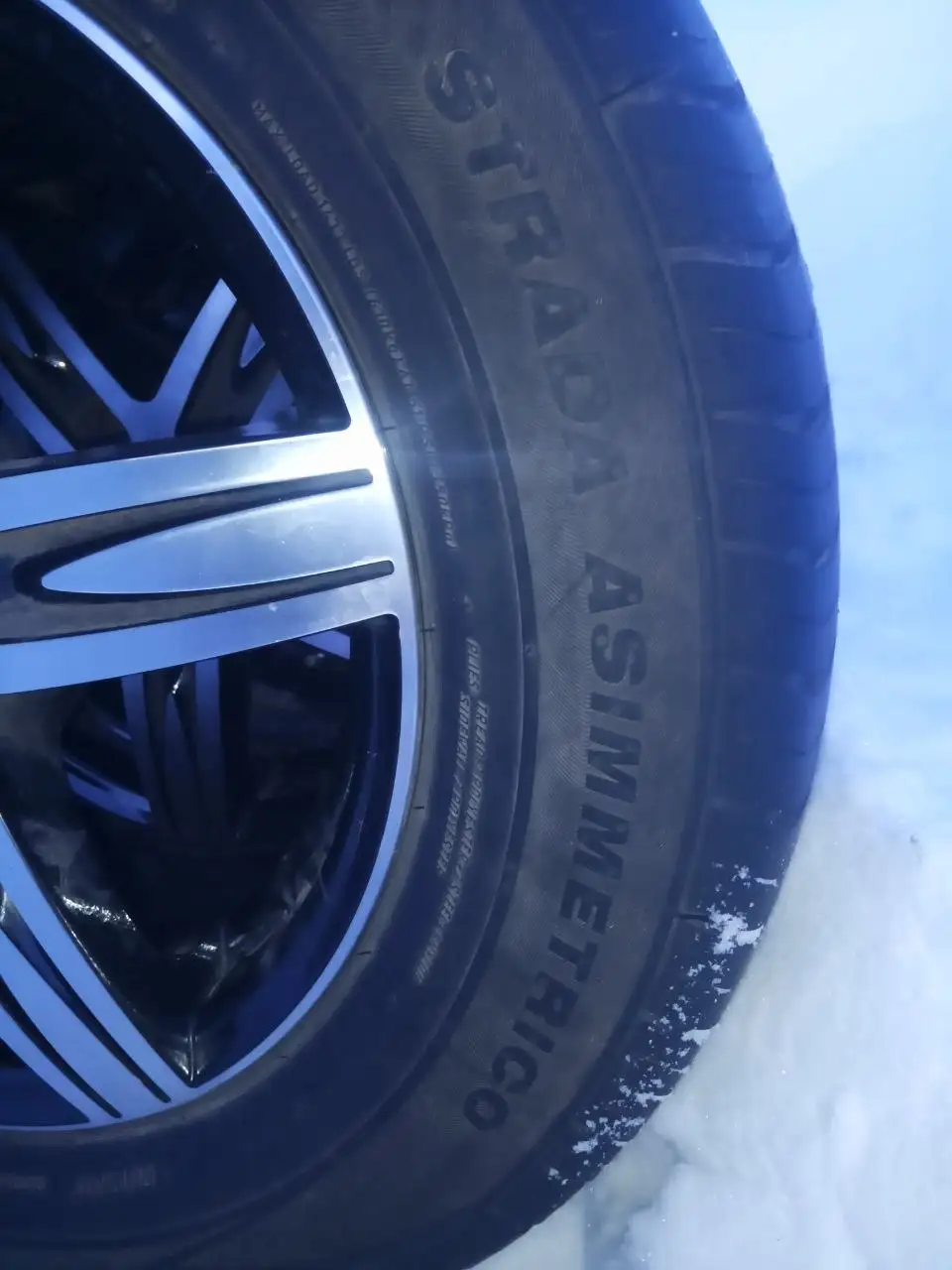 Колесный диск K&K Андора 6x15/5x114.3 D60.1 ET39 Алмаз черный с резиной 205/65R15 - Колесные диски и шины (Авто) в Уфа
