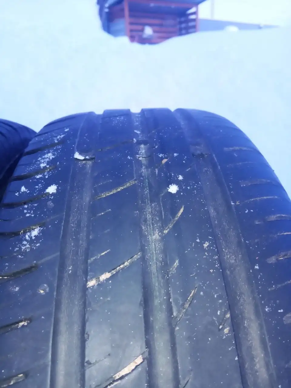 Колесный диск K&K Андора 6x15/5x114.3 D60.1 ET39 Алмаз черный с резиной 205/65R15 - Колесные диски и шины (Авто) в Уфа