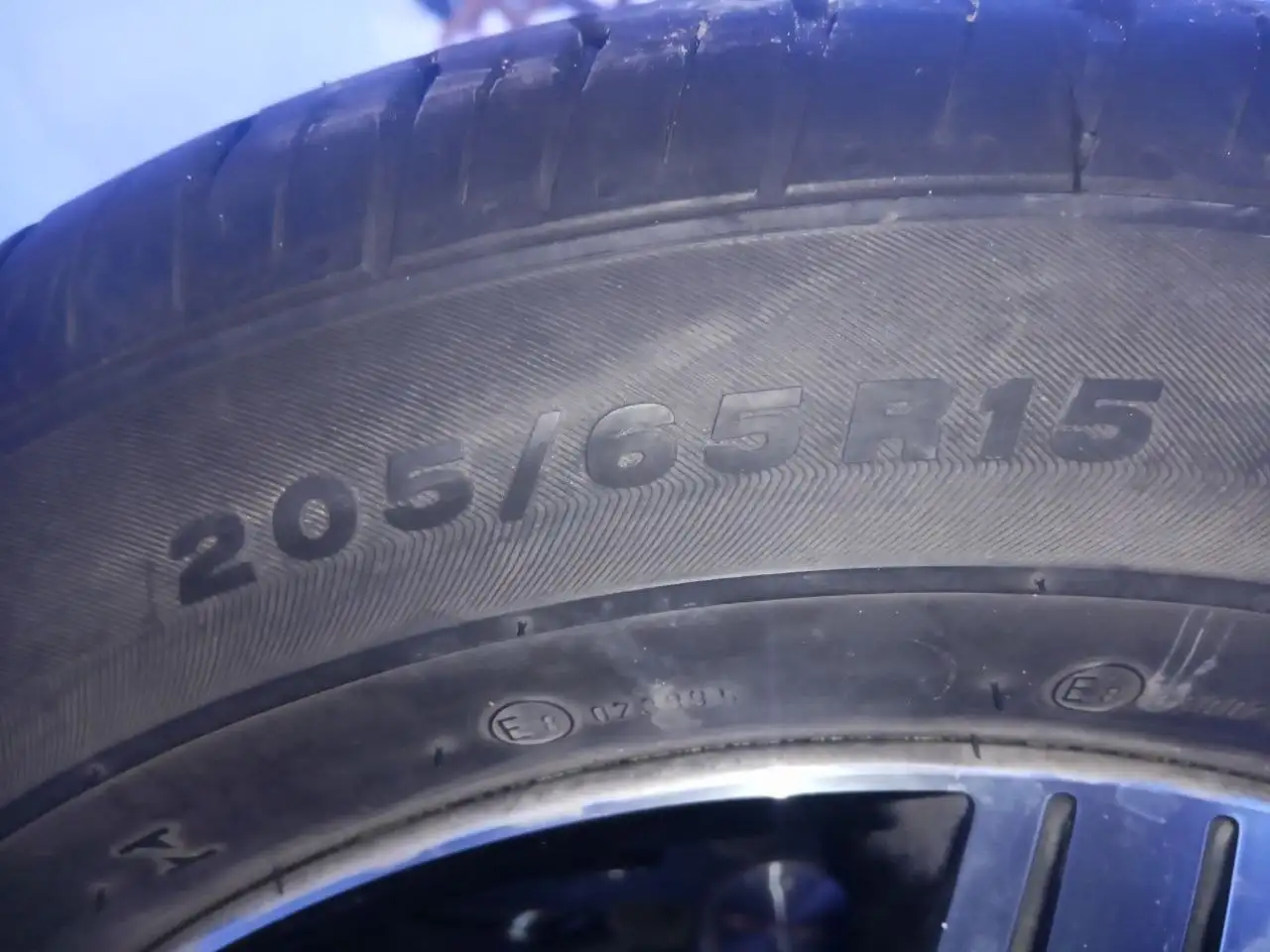 Колесный диск K&K Андора 6x15/5x114.3 D60.1 ET39 Алмаз черный с резиной 205/65R15 - Колесные диски и шины (Авто) в Уфа