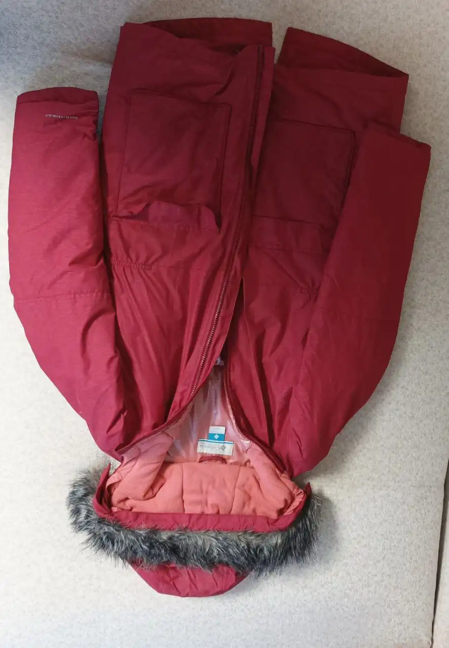 Куртка зимняя Columbia размер L для девочки