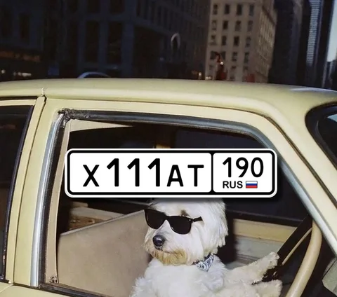 Продажа госномера Х111АТ190 - Госномера в Москва