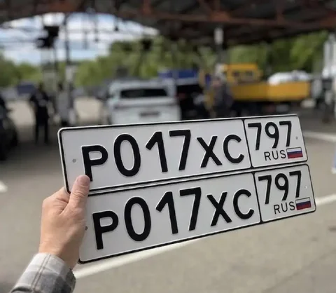 Продажа госномера Р017ХС797 - Volkswagen в Москва