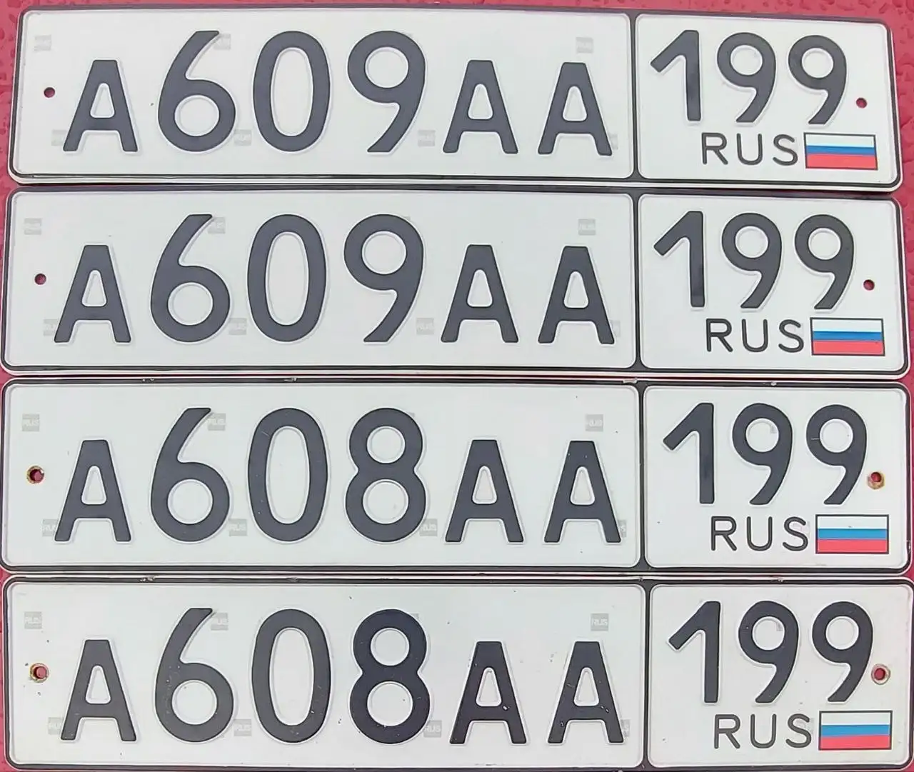 Продажа госномеров А609АА199 и А608АА199 - Госномера (Авто) в Москва