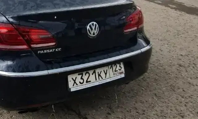 Продажа номеров 90 т.р. и авто Passat CC 2013 - Авто в Москва