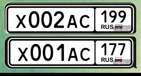 Госномера 77, 97, 99. Комплект 2000₽ по отдельности - Автономеры в Москва