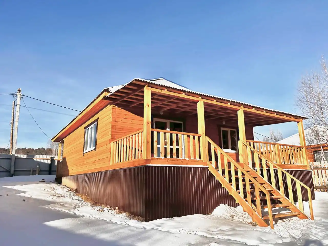 Продам дом в селе Смоленщина, 125 м², 6 соток - Дома (Недвижимость) в Смоленщина