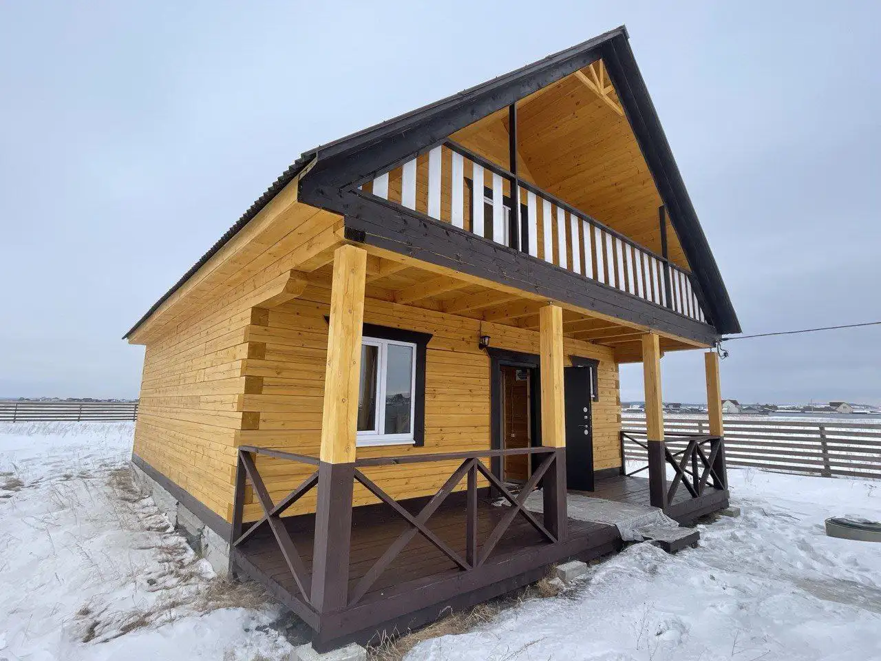 Продаётся дом из бруса в Хомутово - Дома (Недвижимость) в Хомутово