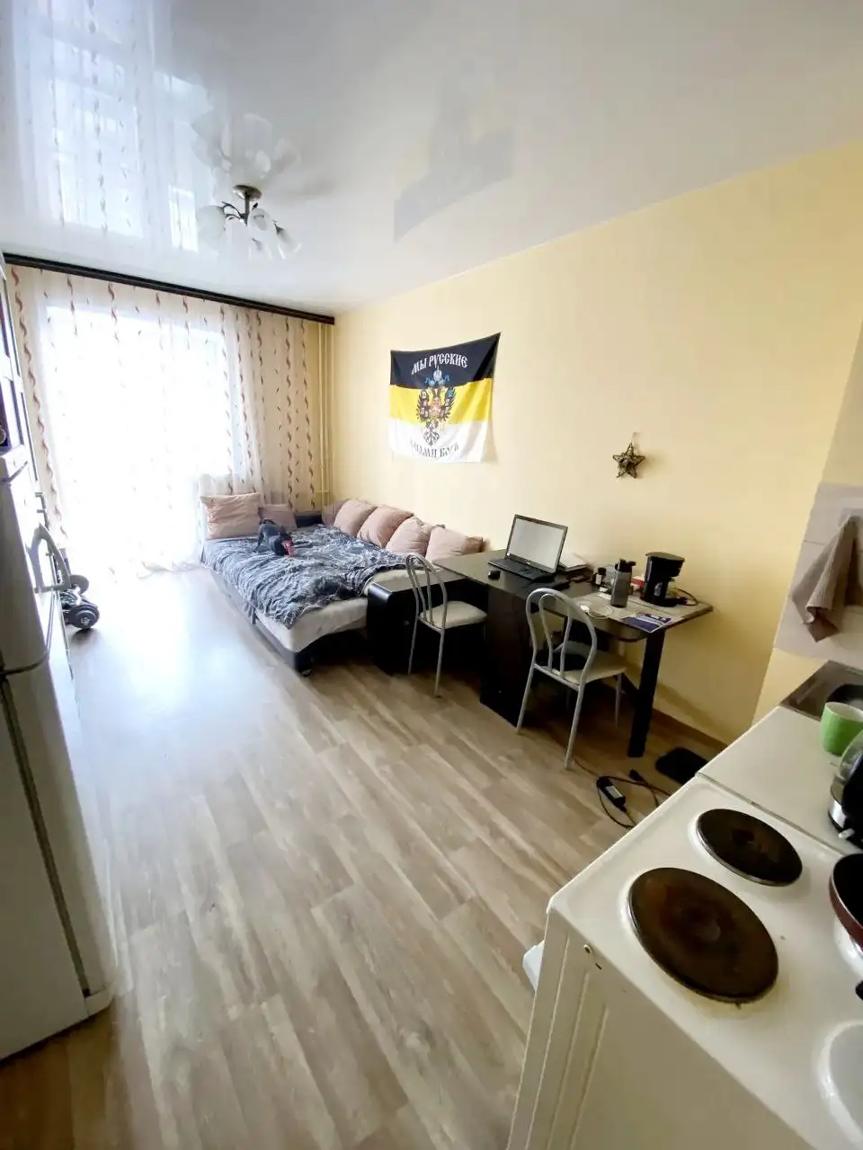 Квартира Студия с ремонтом, мебелью и техникой в кирпичном доме - Квартиры (Недвижимость) в Иркутская Обл.