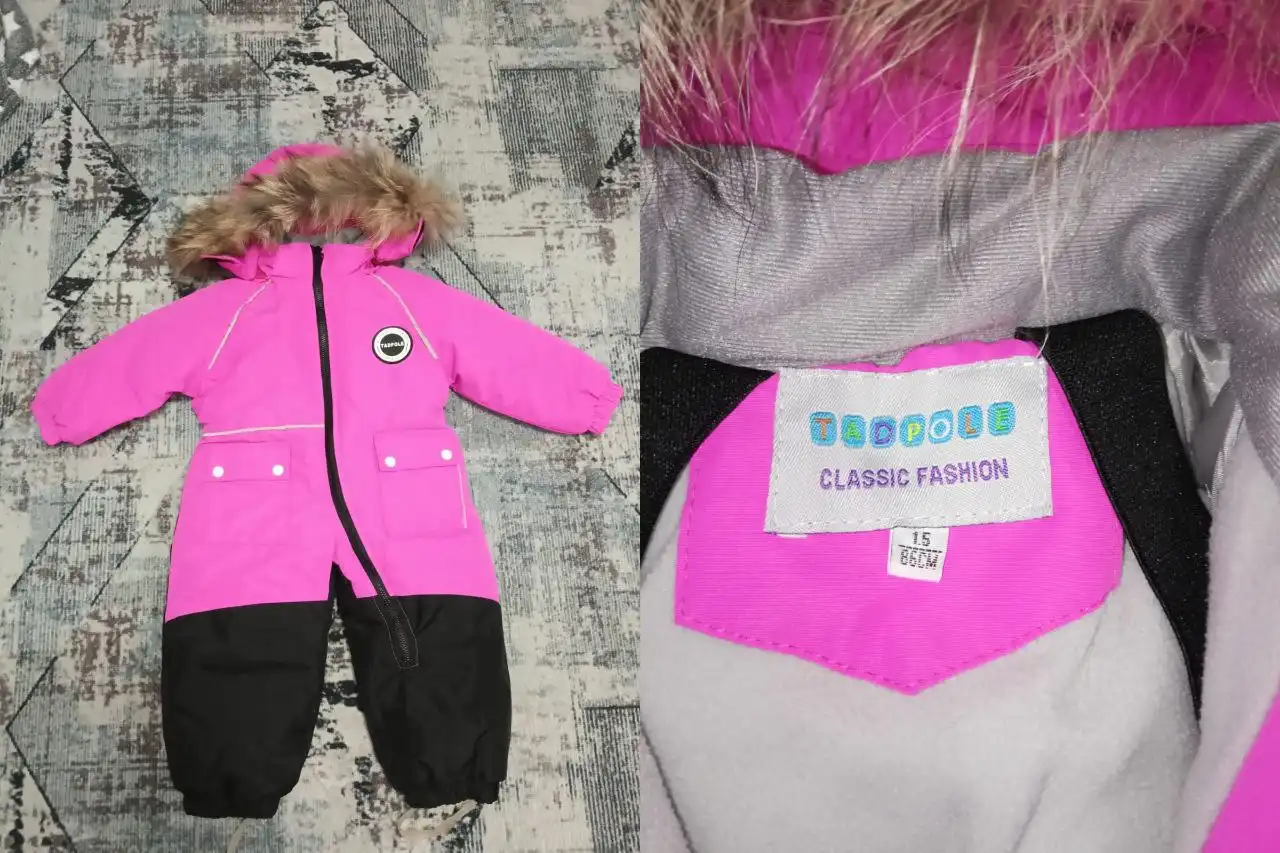 Зимние комбинезоны для девочки в идеальном состоянии - Детская одежда (Товары для детей) в Энгельс
