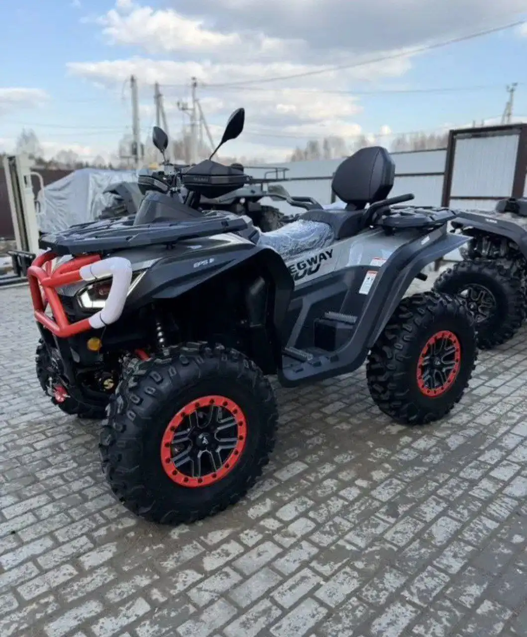 Квадроцикл Segway AT10W серый