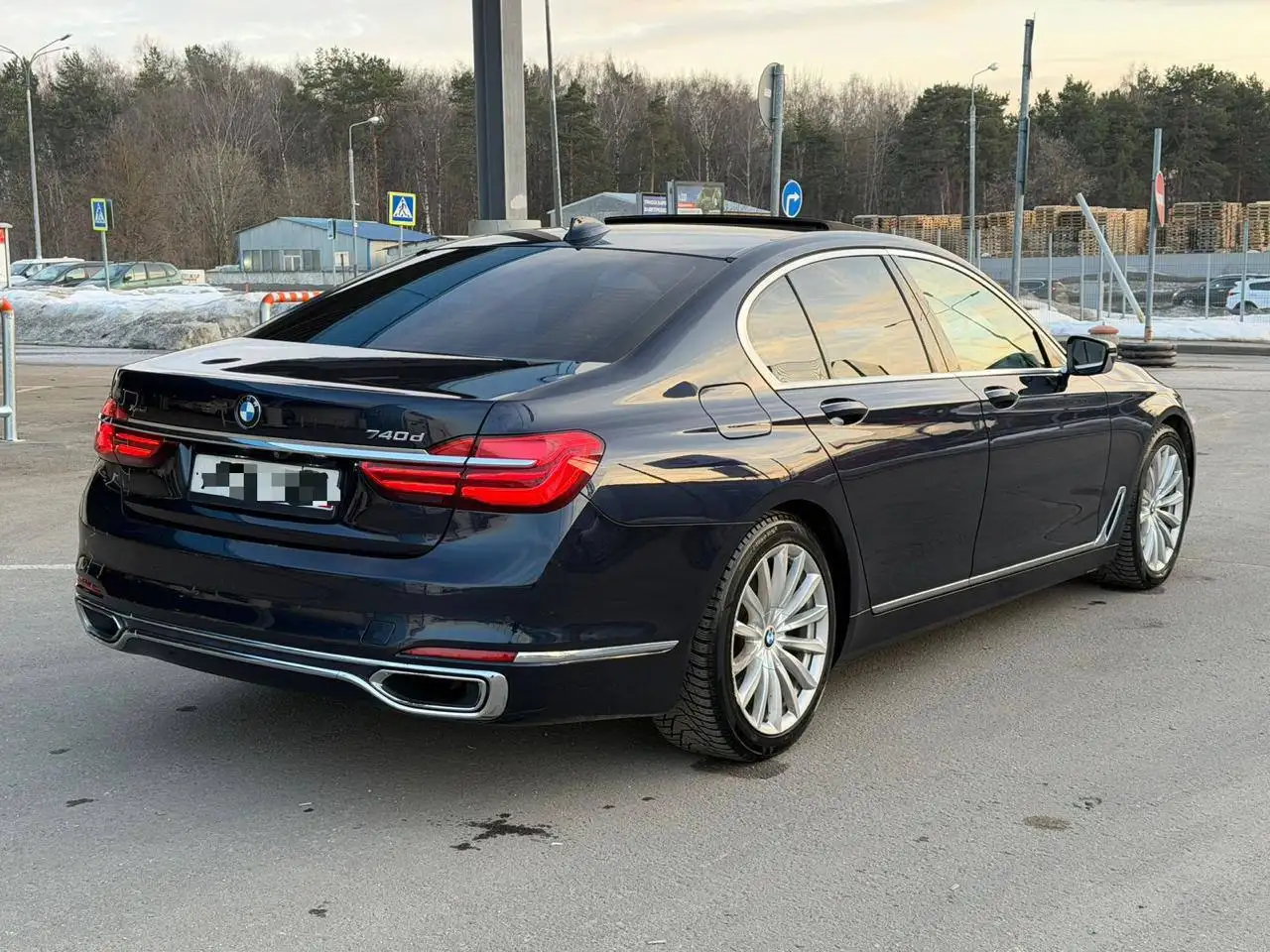 BMW 7 G11 740d Xdrive 2017 года - Легковые автомобили (Авто) в Москва