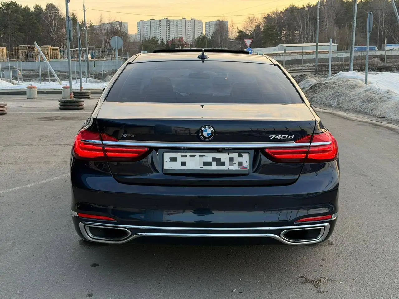 BMW 7 G11 740d Xdrive 2017 года - Легковые автомобили (Авто) в Москва