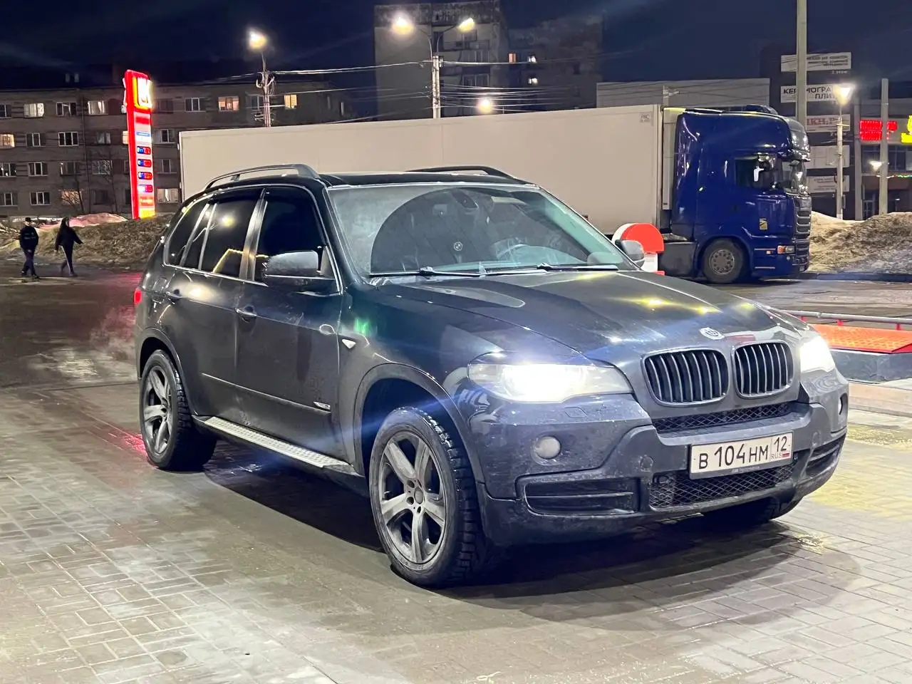 Продажа BMW X5 E70 с зеленой автотекой - Внедорожники (Авто) в Москва