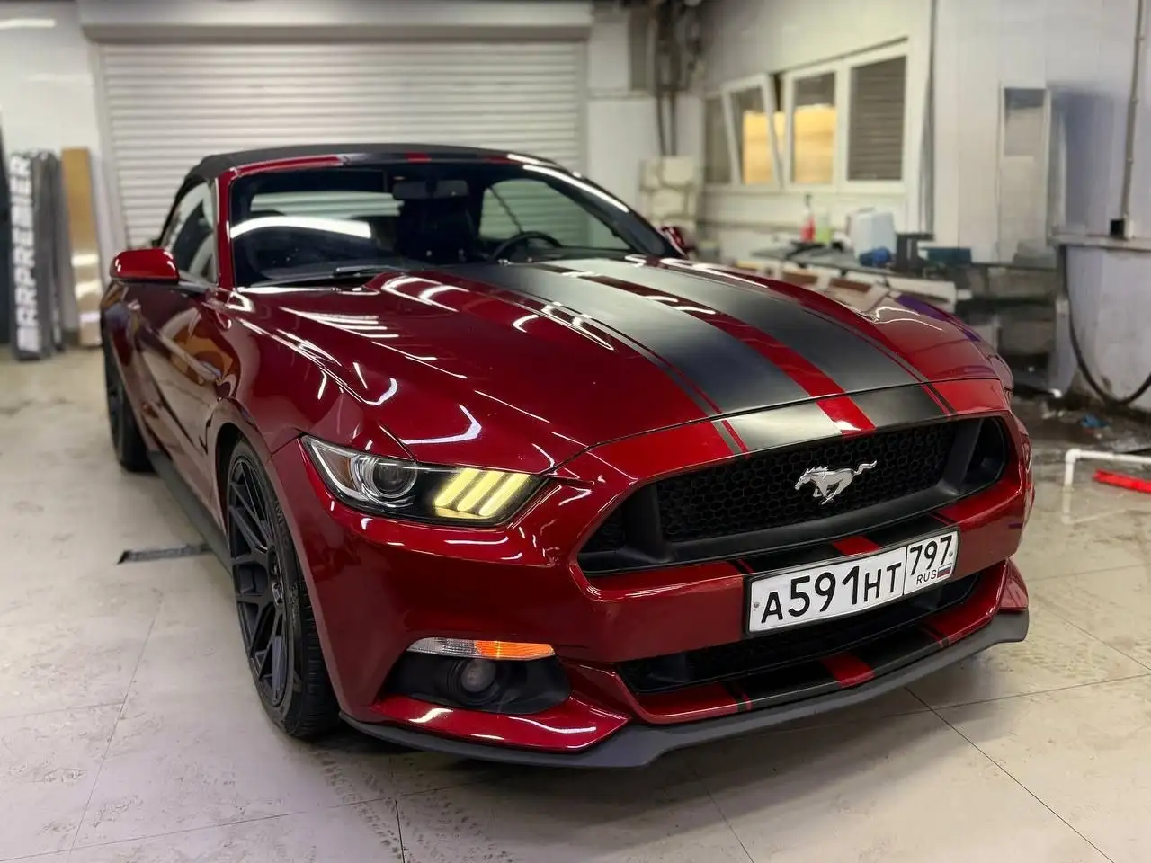 Ford Mustang КАБРИОЛЕТ 6 поколения 2015 года - Авто в Москва