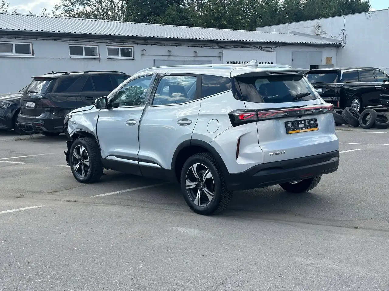 Chery Tiggo 4 2025 битый - Легковые авто (Авто) в Ростов-на-Дону