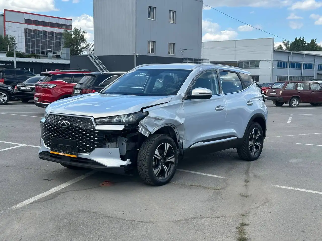 Chery Tiggo 4 2025 битый - Легковые авто (Авто) в Ростов-на-Дону