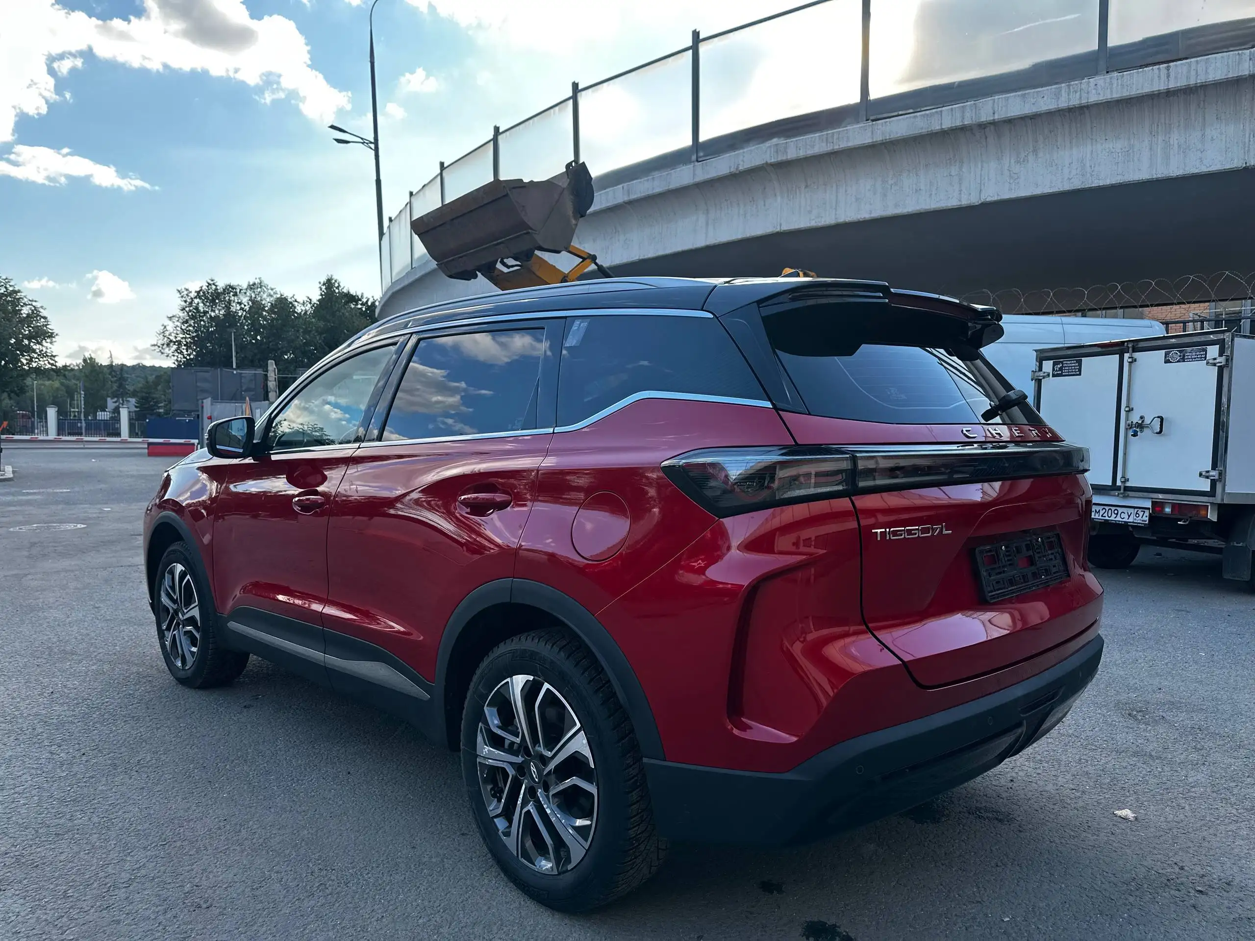 Chery Tiggo 7 Pro Max 2025, 1.6 AMT, 13 000 км, битый - Легковые автомобили (Авто) в Москва