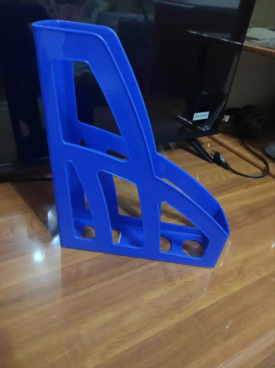 Лоток для бумаг вертикальный СТАММ "Лидер", синий - Канцелярия (Для дома и дачи) в Калининград