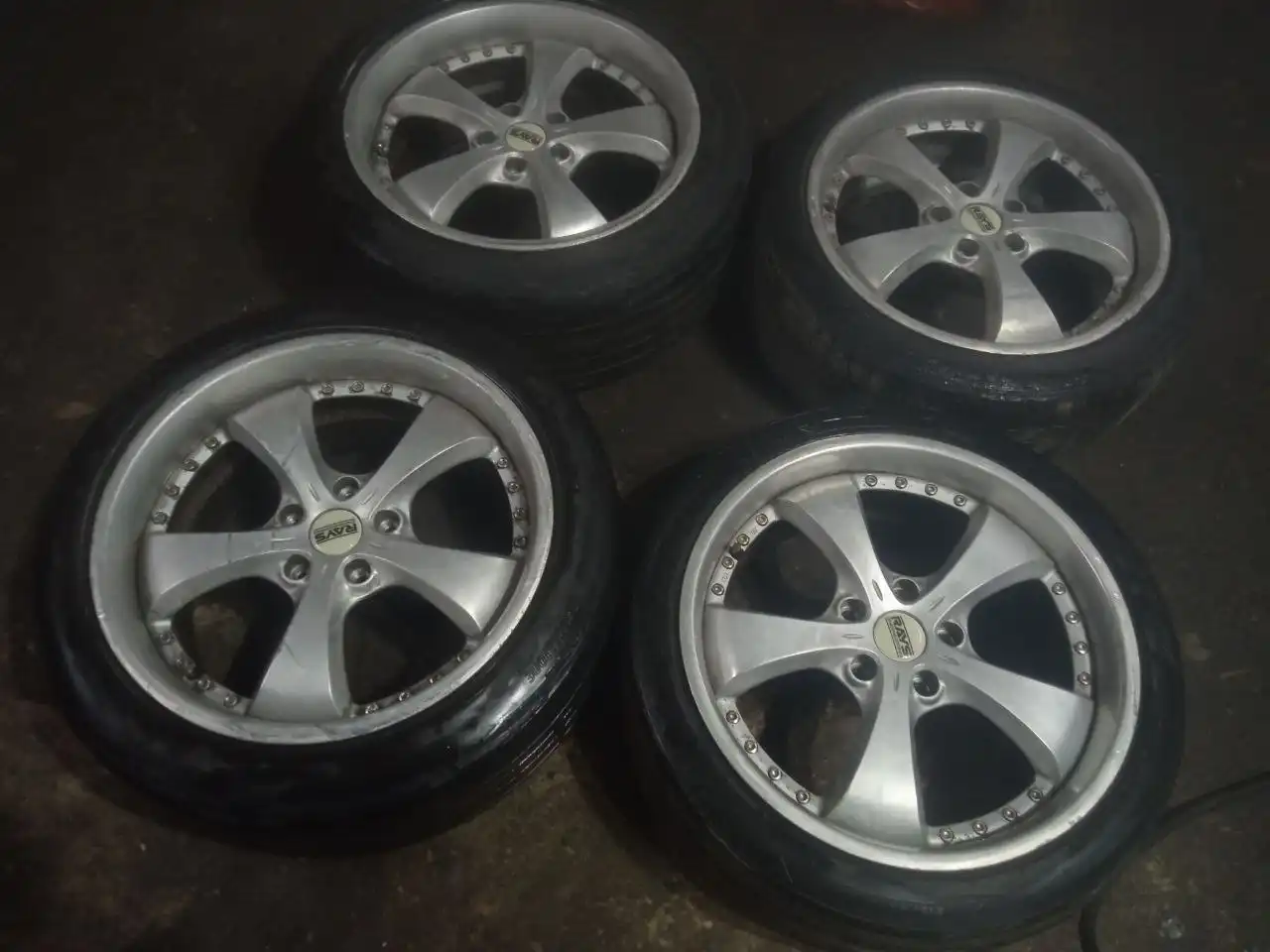 Диски Rays оригинальные японские кованные радиус 18