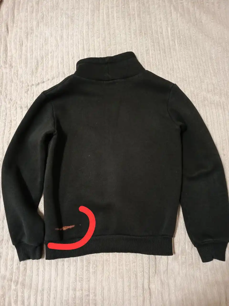 Толстовка утеплённая подростковая