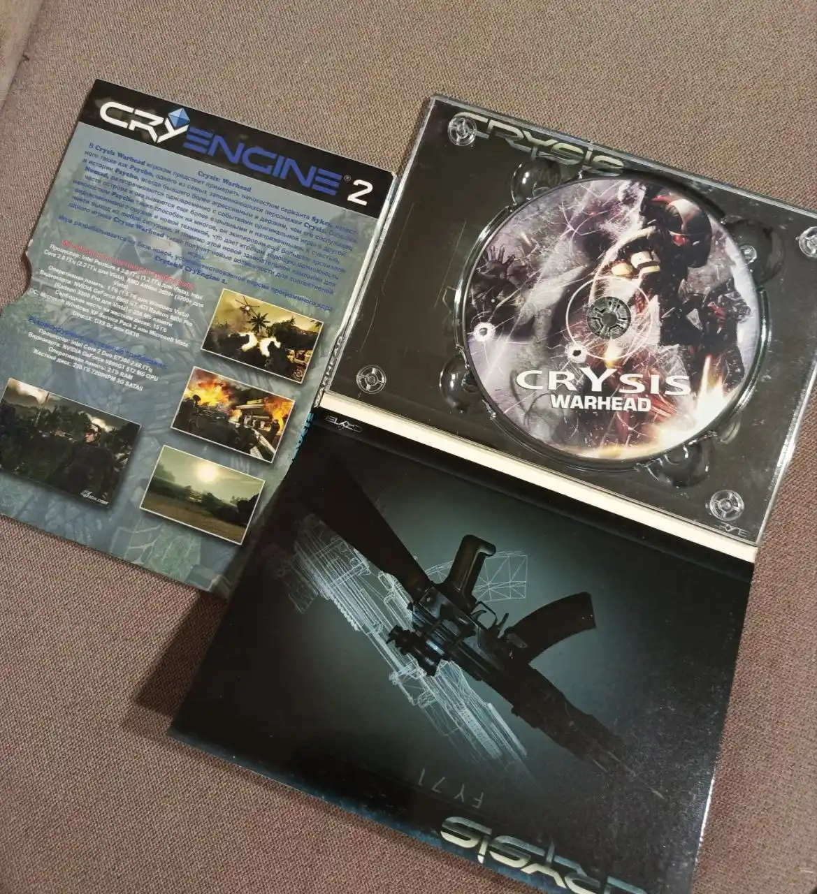 Crysis Warhead PC DVD Русская и английская версия