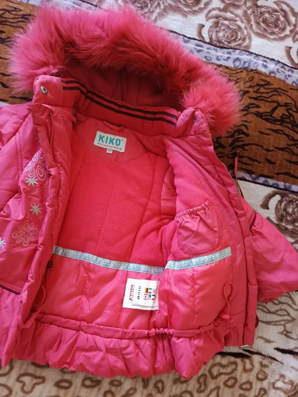 Зимний костюм для девочки Kiko