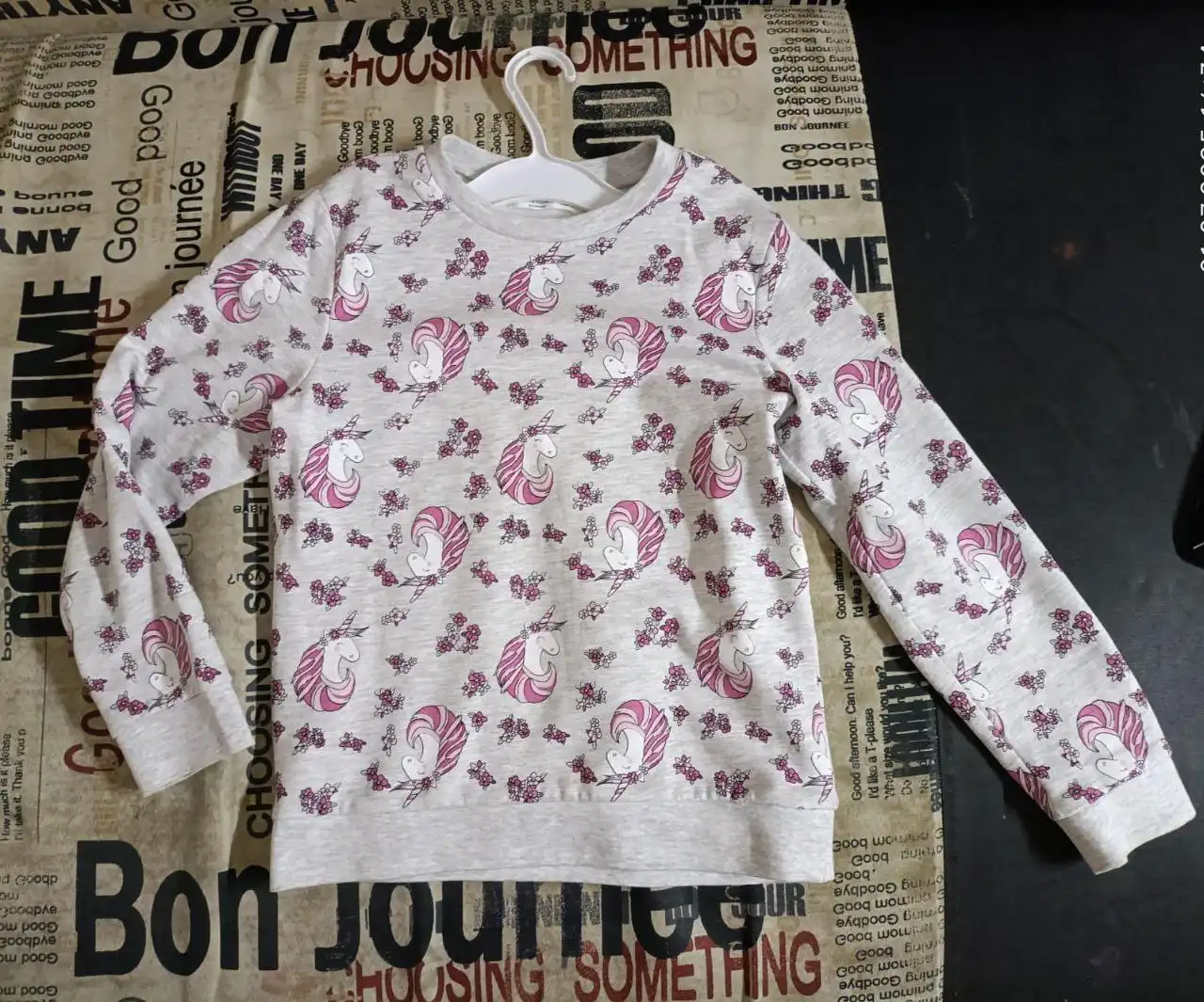 Свитшот размер 128 см