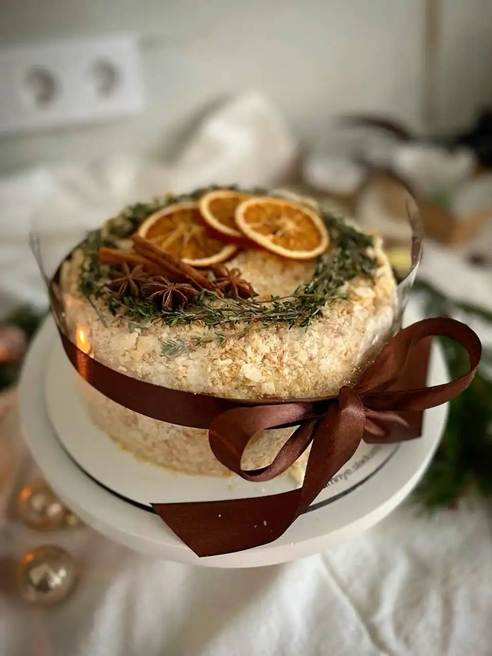 Новогодние десерты и торты на заказ