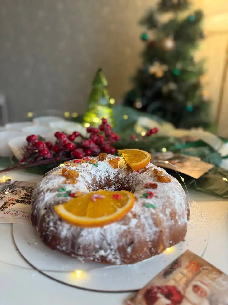 Заказ тортов и десертов к Новому году