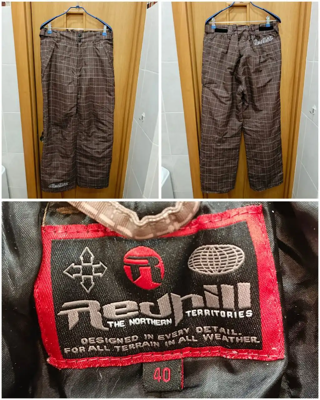 Женские горнолыжные штаны, размер 40+6