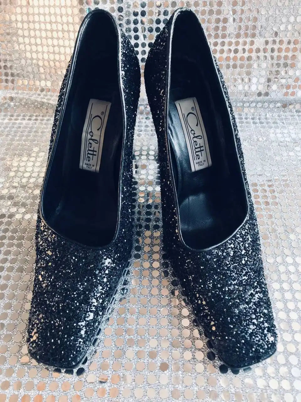 Туфли чёрные Colette, натуральная кожа, размер 37,5