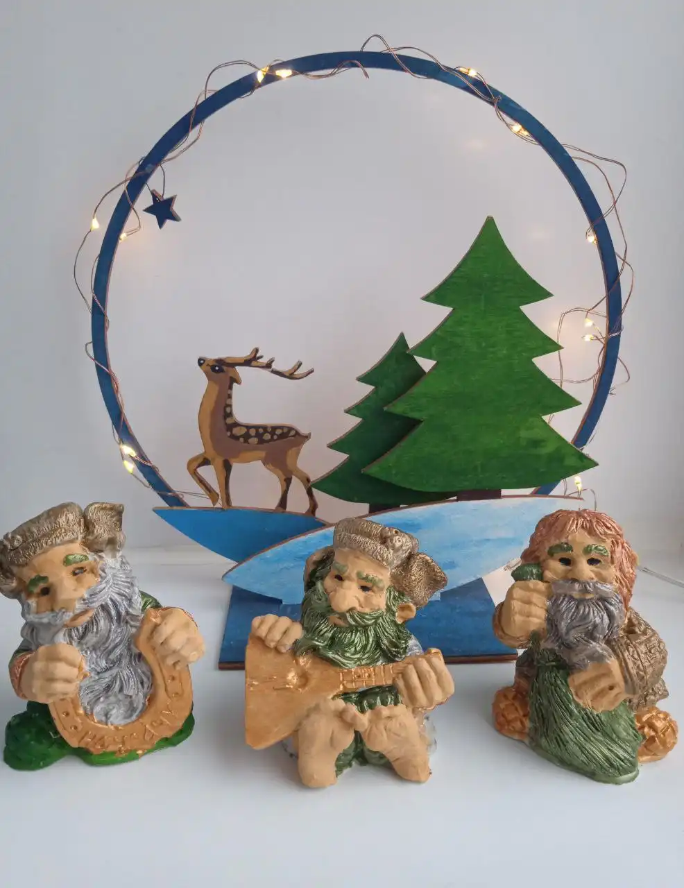 Продажа гипсовых изделий ручной работы - Дымовой славянский оберег