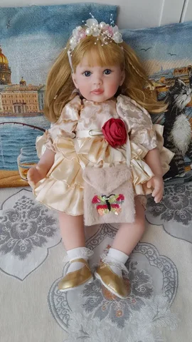 Новая кукла реборн 60 см с нарядом и коробкой - частное объявление в Красногорск