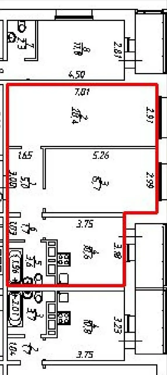 Продажа двухкомнатных квартир 61 и 58 кв.м. - Квартиры (Недвижимость) в Неизвестно