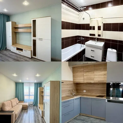 Продажа 1-комнатной квартиры с ремонтом и мебелью в ЖК Южный парк - Квартиры в Неизвестно