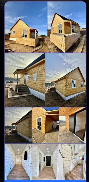 Дом 98 кв.м из бруса на участке 6 соток в Максимовщине - Дома в Максимовщина