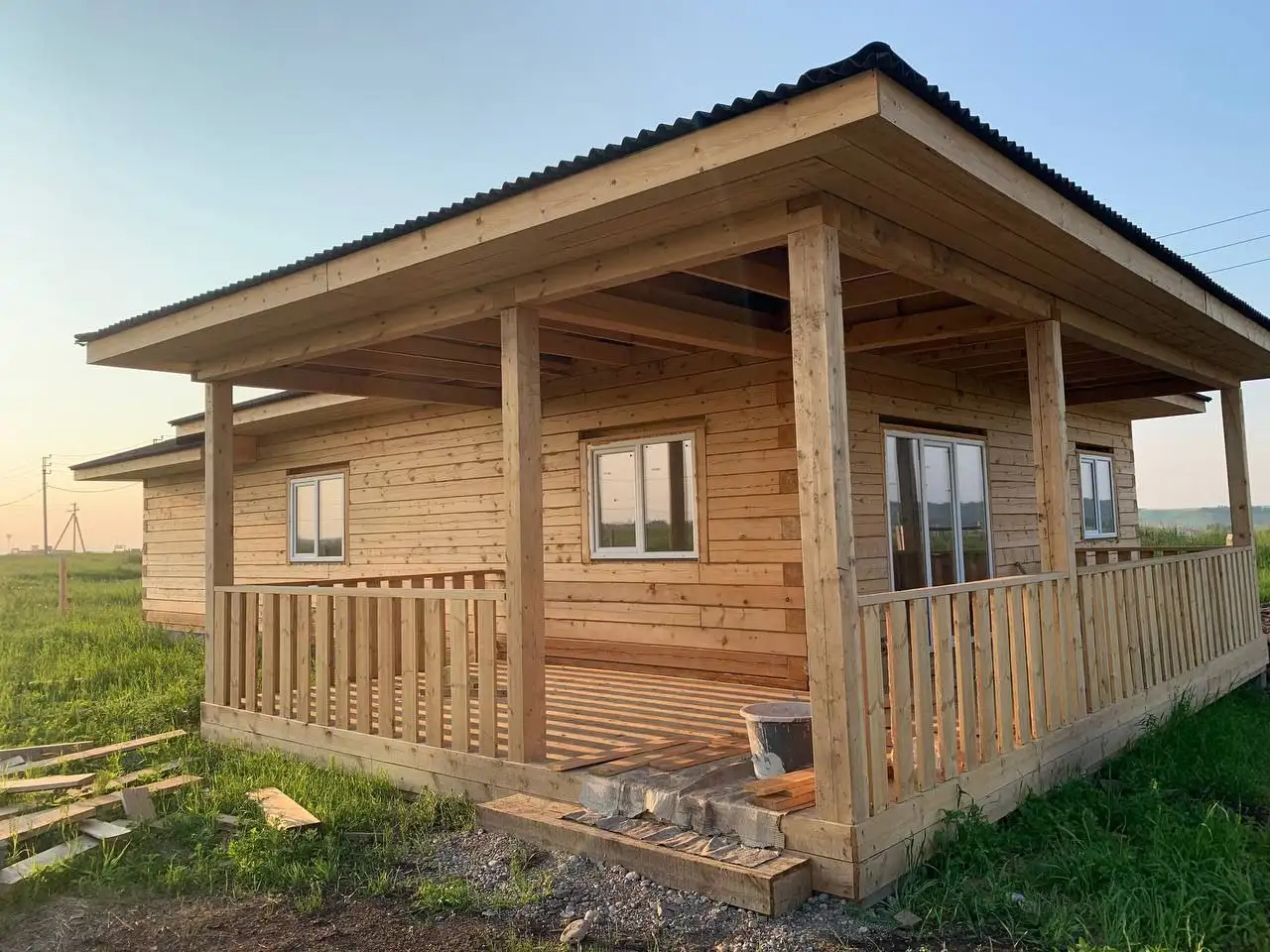 Продажа нового дома с гаражом и теплым полом в Куде - Дома (Недвижимость) в Куда