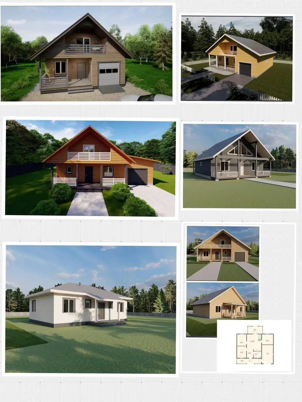 Дом по семейной ипотеке с нулевым первоначальным взносом - Недвижимость в Хомутово