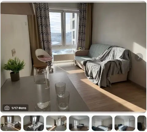 Уютная квартира 41 м² в новом фонде с видом на Октябрьский район - Квартиры в Неизвестно