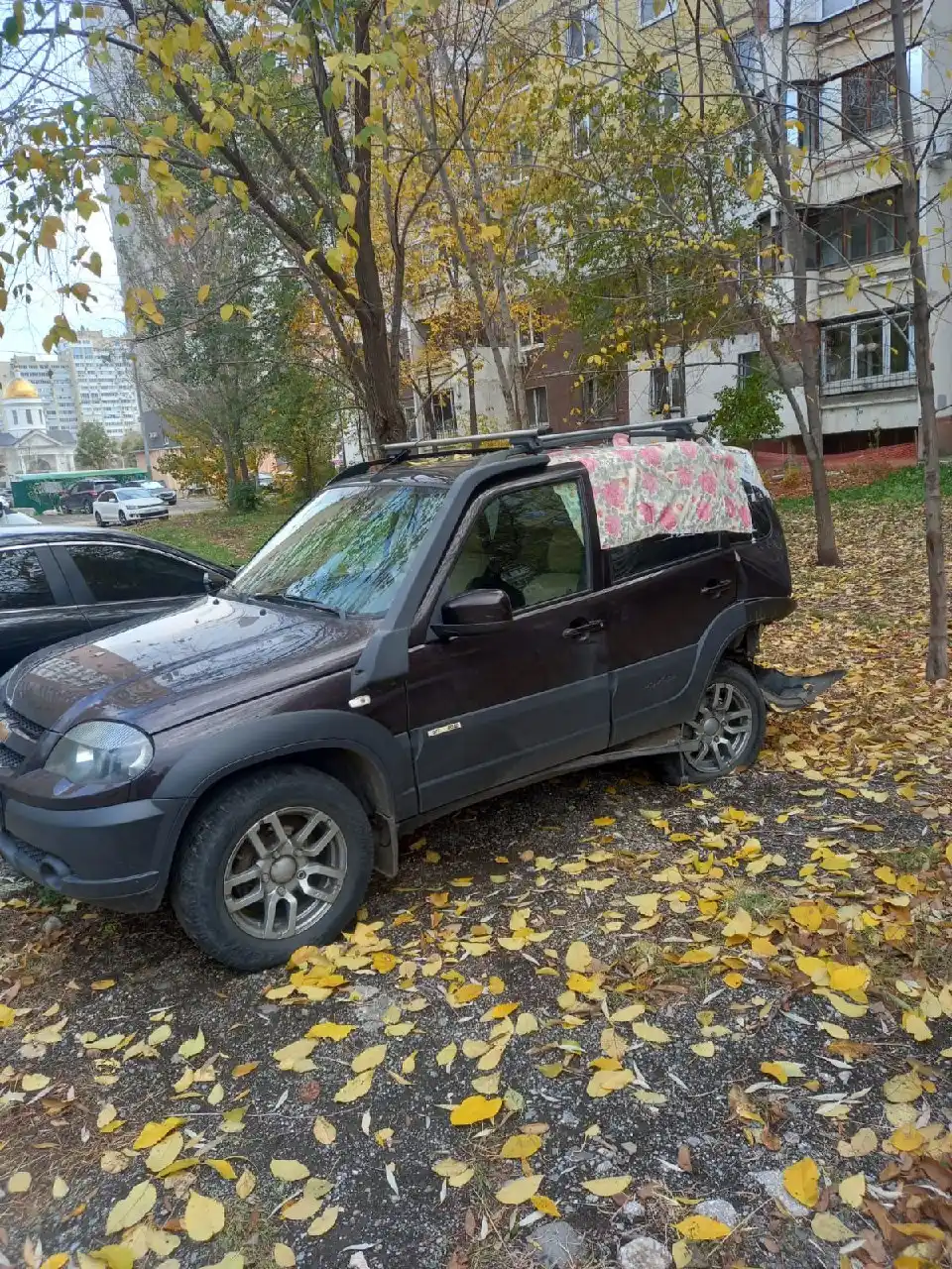 Chevrolet Niva 2017 после ДТП