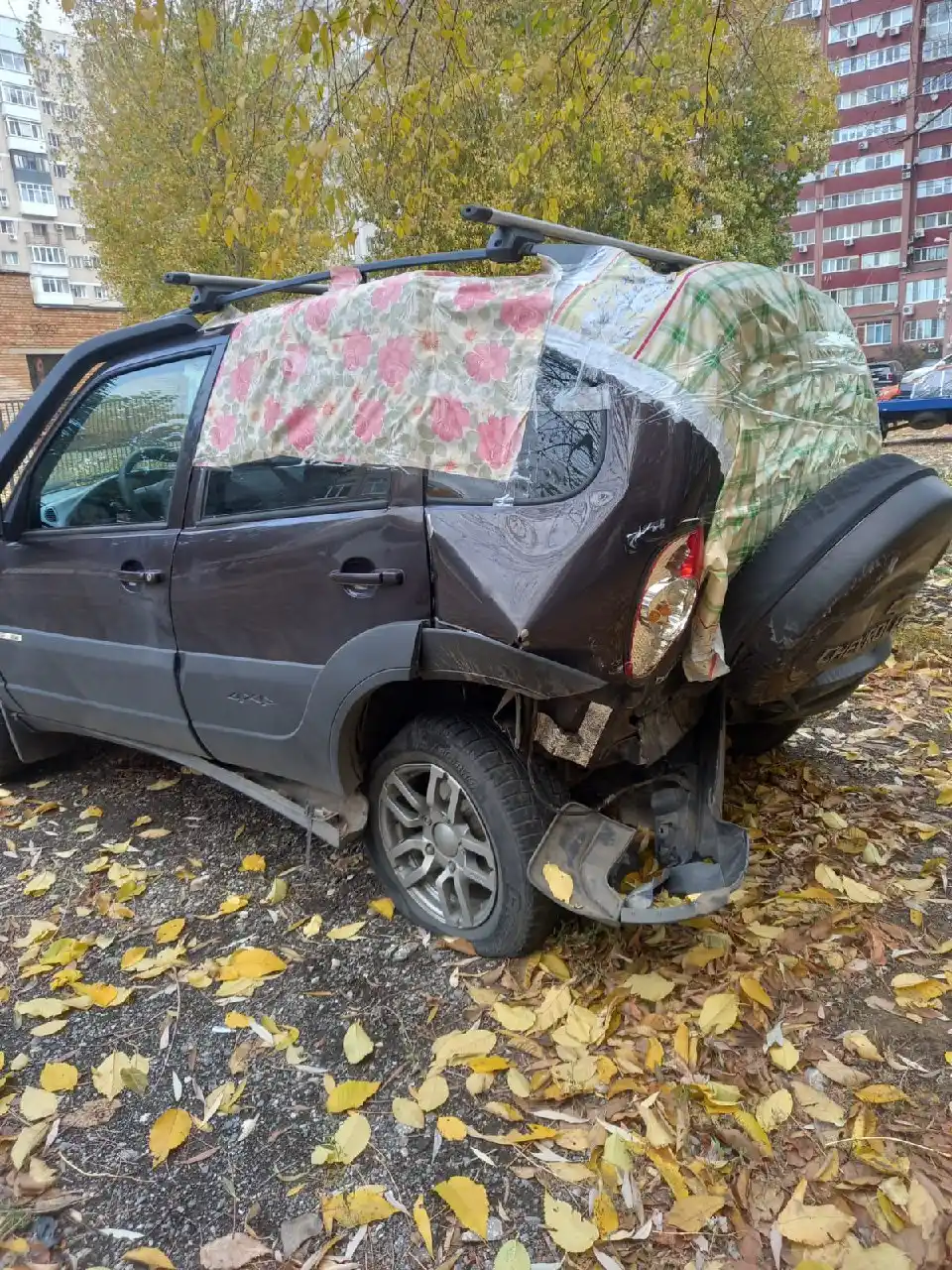 Chevrolet Niva 2017 после ДТП