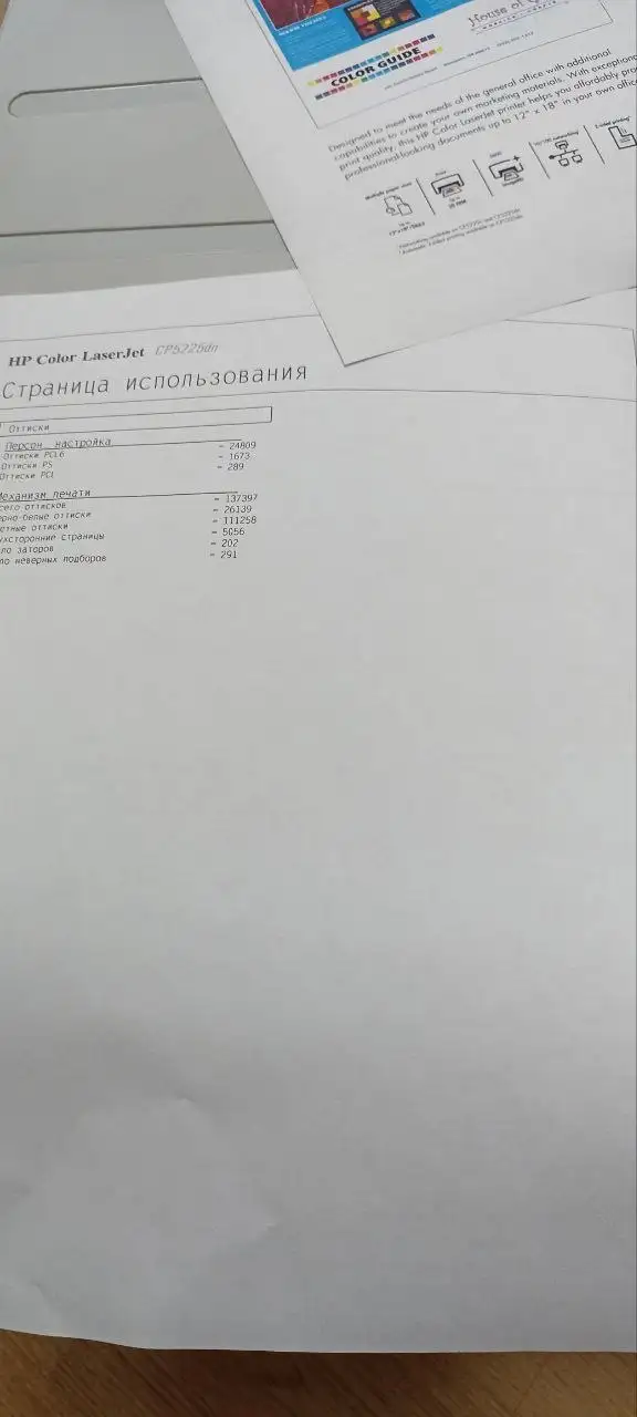 Цветной принтер HP Color LaserJet CR5225 A3/A4 - Принтеры (Электроника) в Москва