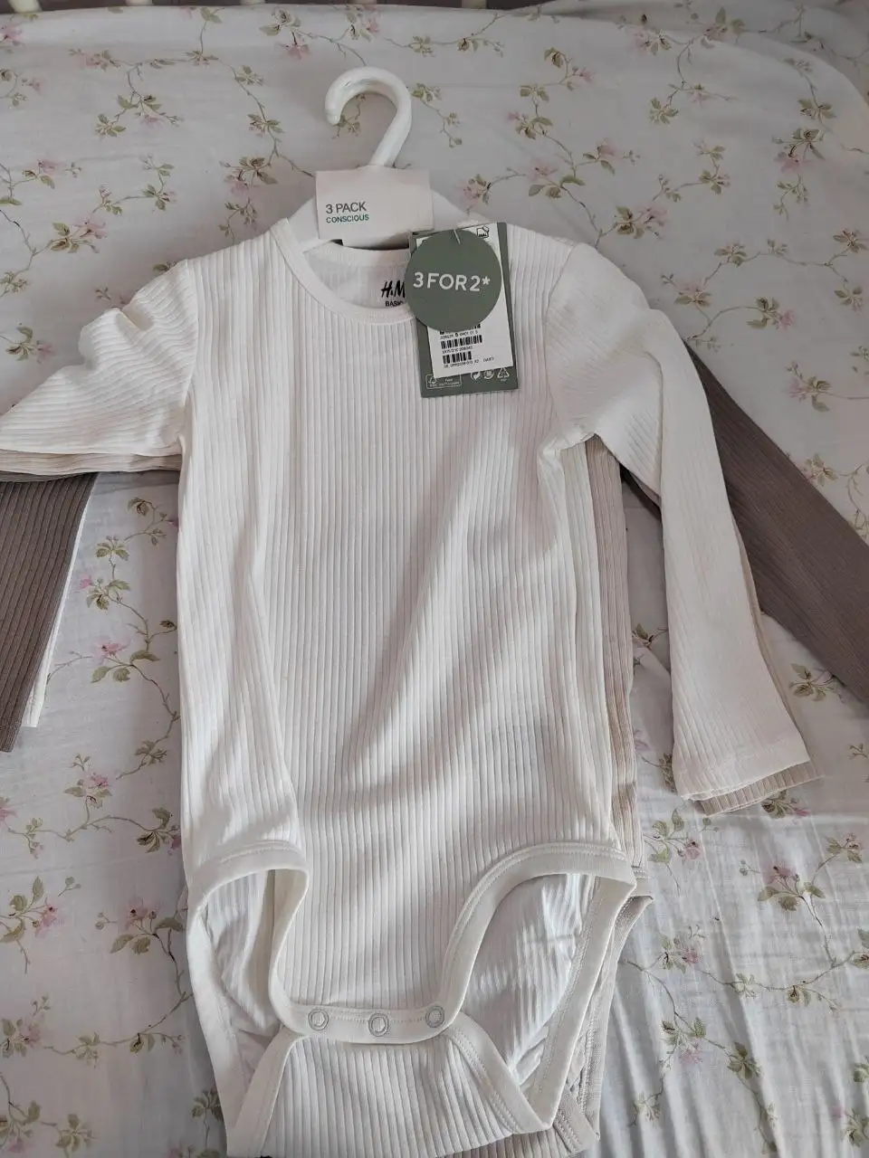 Боди H&M размер 92, 3 шт - Барахолка в Москва