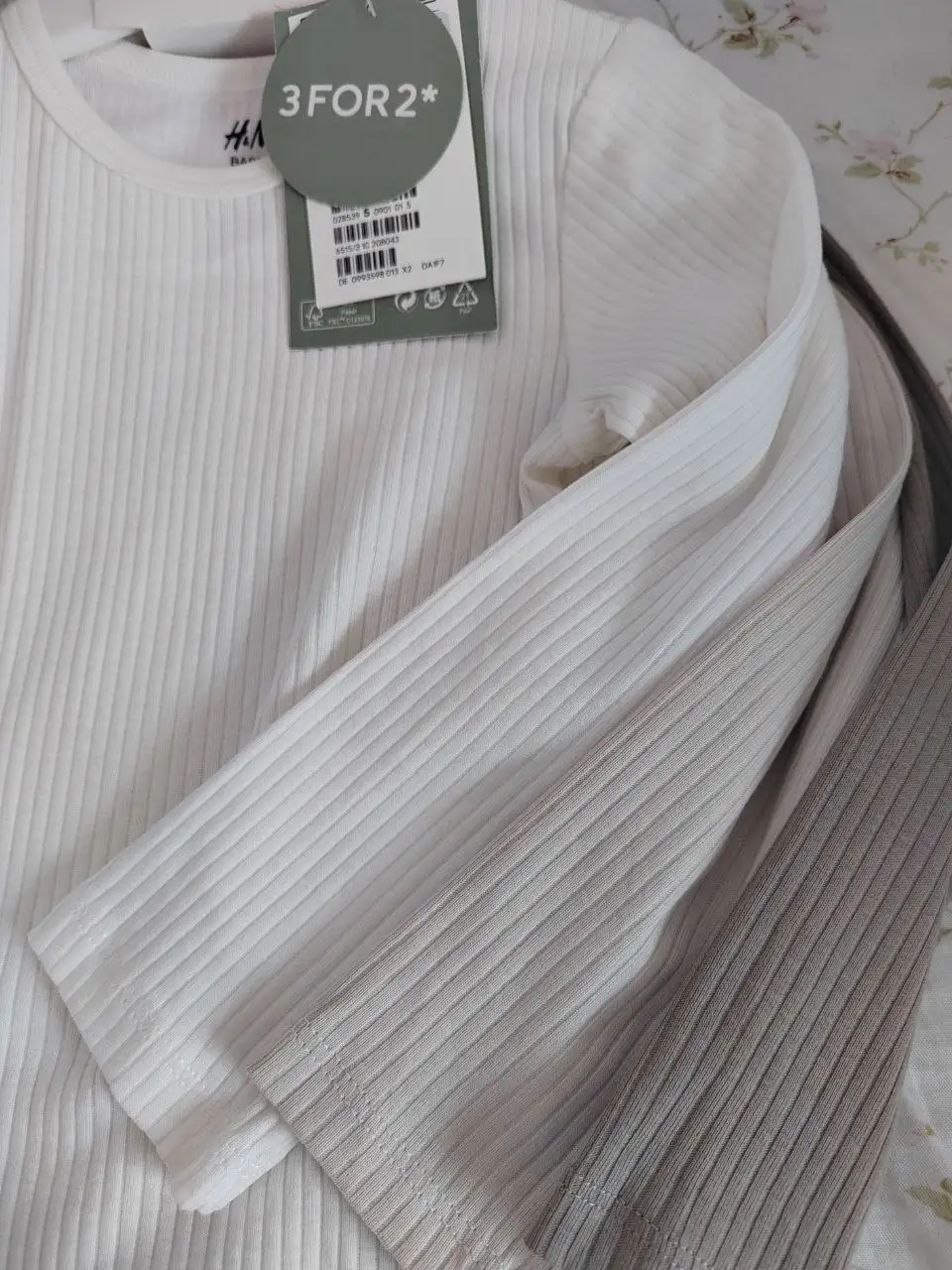 Боди H&M размер 92, 3 шт - Барахолка в Москва
