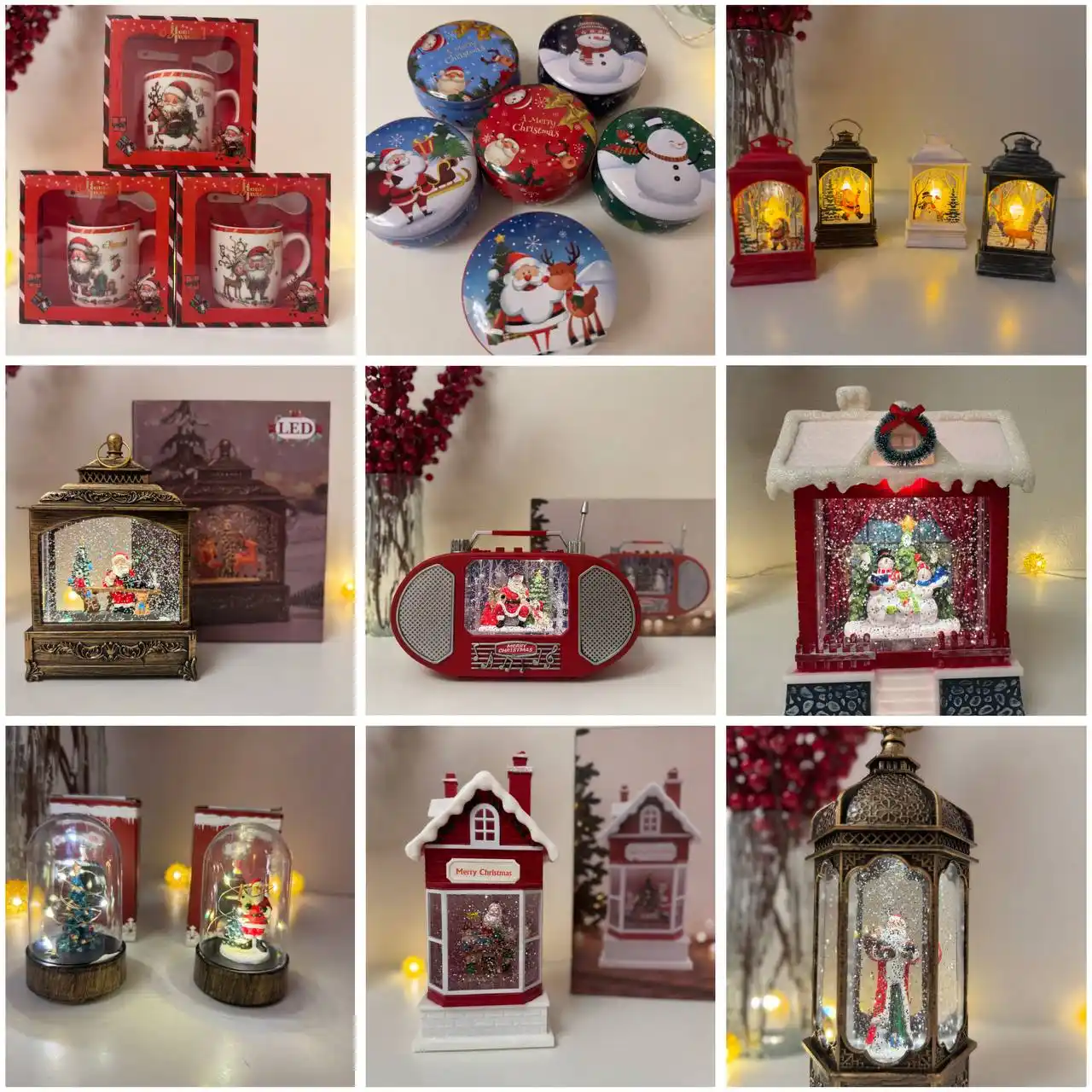 Новогодние фонари, свечи, кружки - Для дома и дачи в Москва