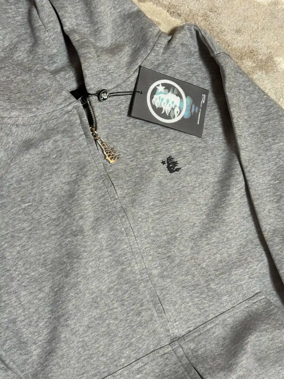 Hellstar zip hoodie
