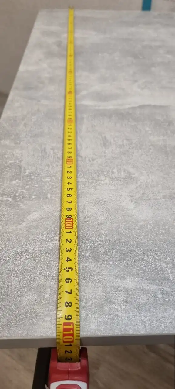 Стол 110×70×70, мдф/сталь